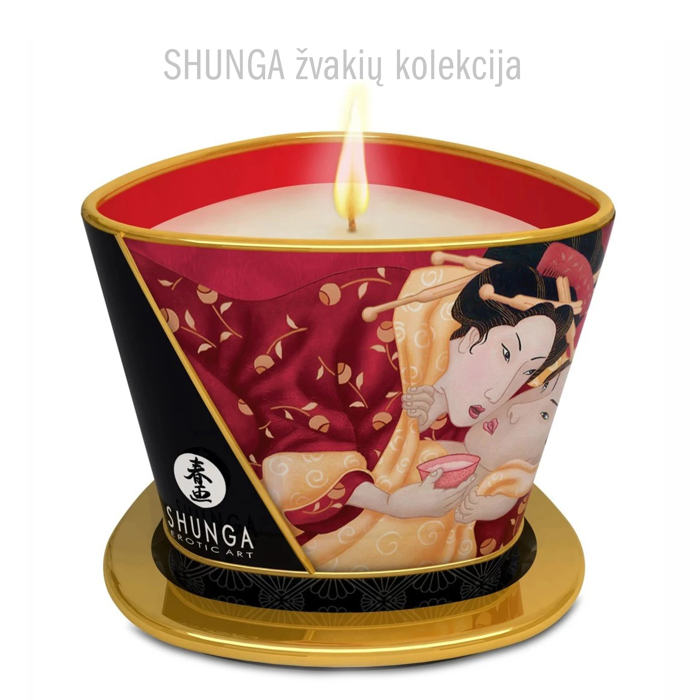 Nauja SHUNGA žvakių kolekcija