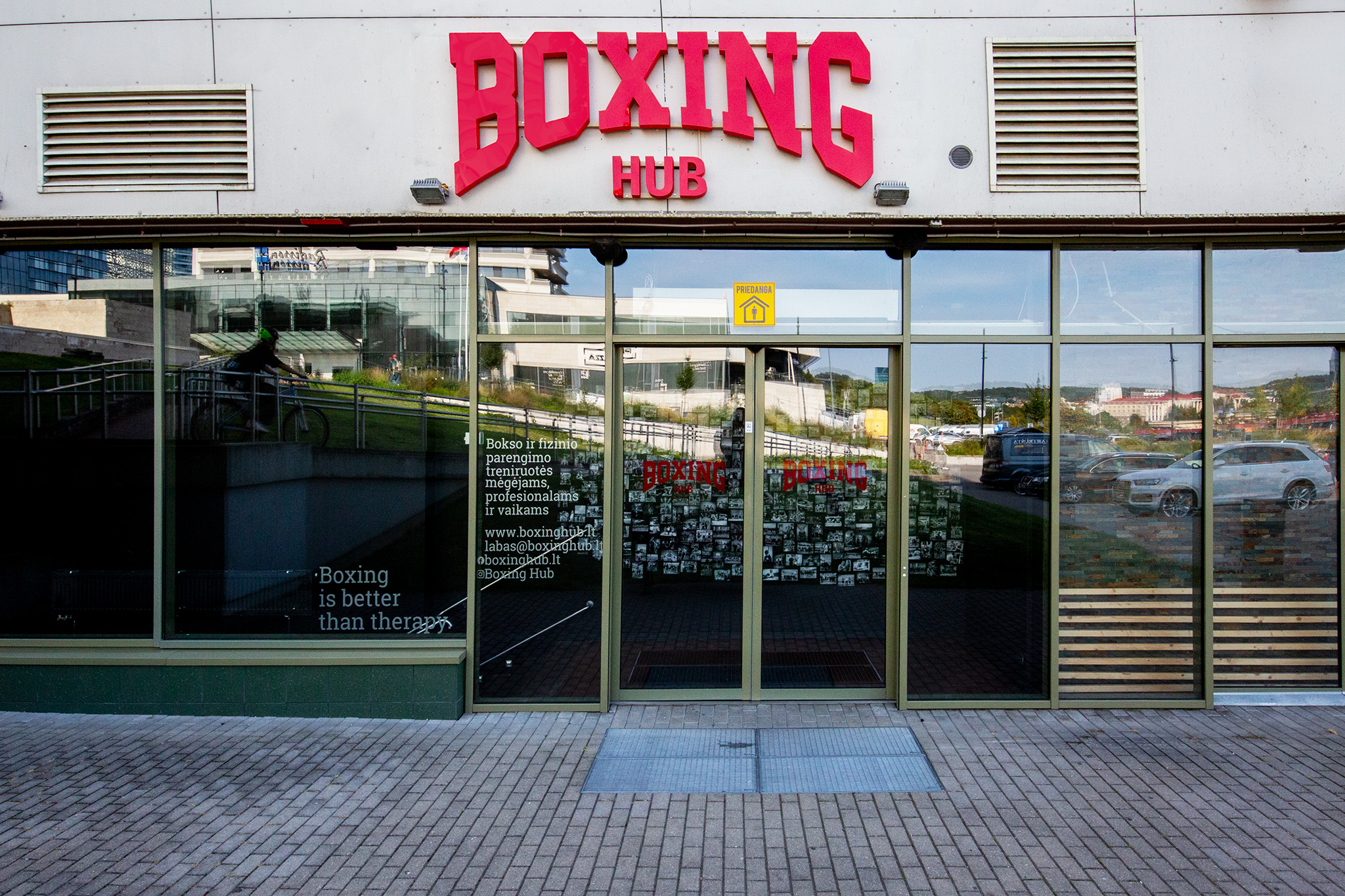 PC CUP atidarytas Boxing Hub!