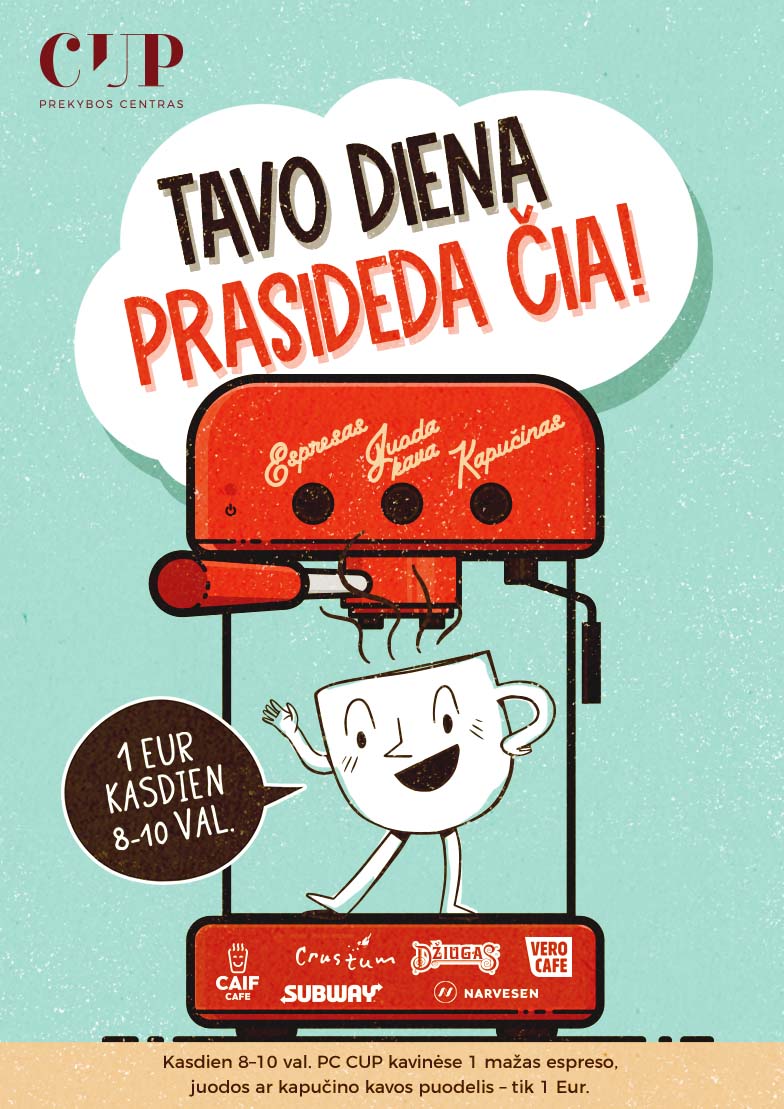 Tavo diena prasideda čia