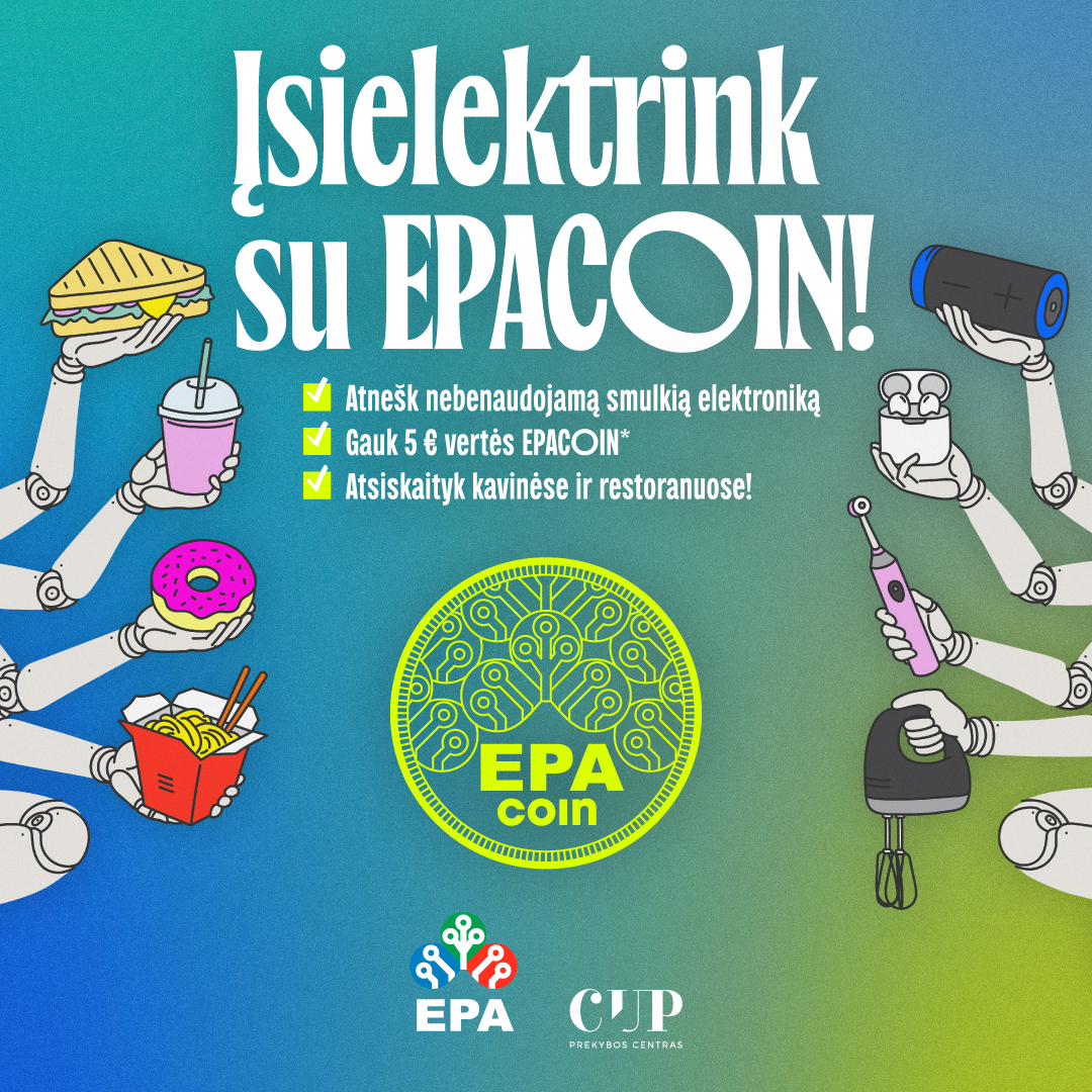 Akcija „ĮSIELEKTRINK SU EPAcoin!"