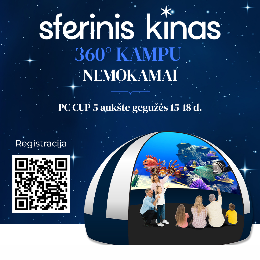 Kviečiame į Sferinį kiną!