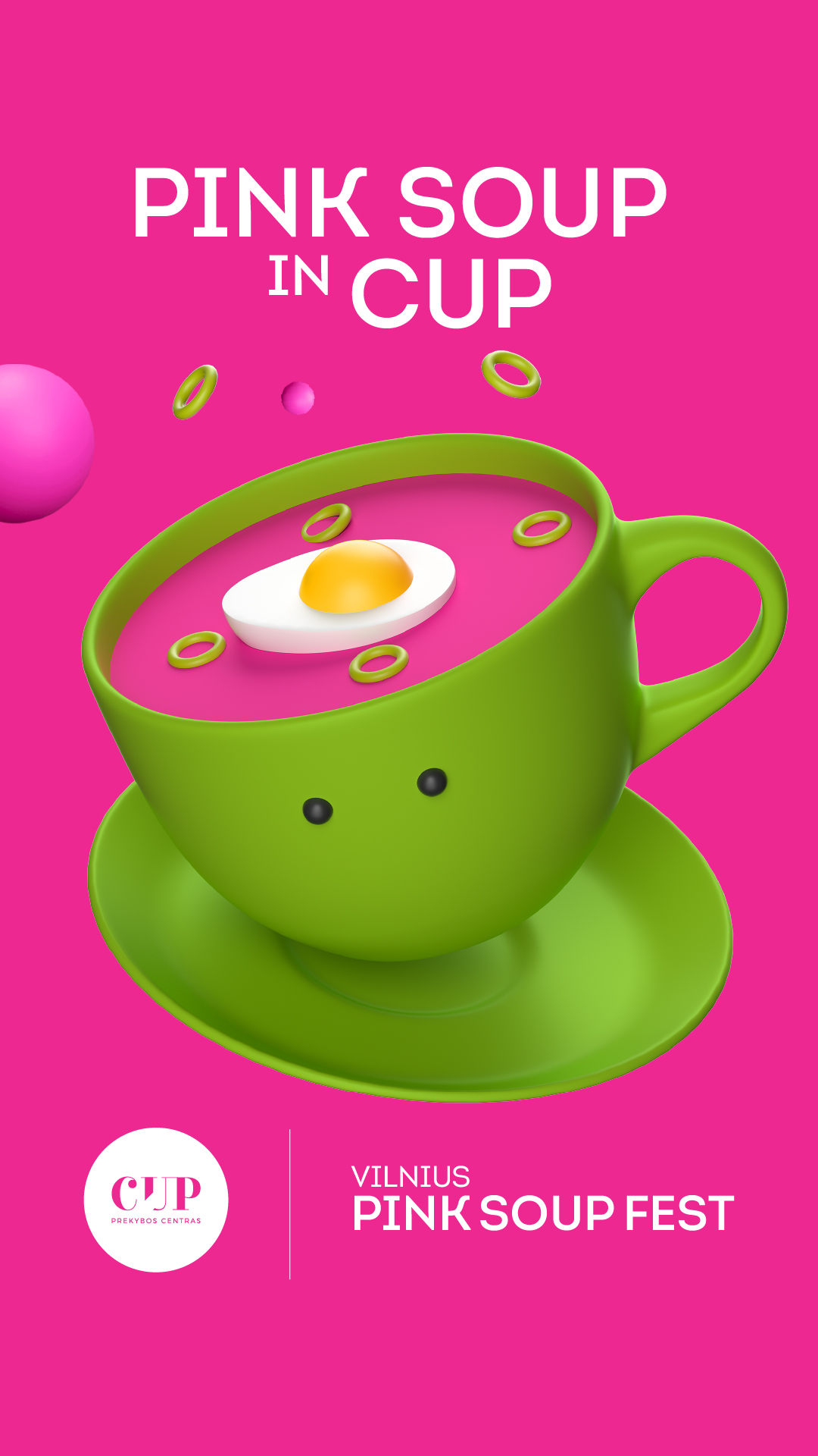 Pink Soup in CUP