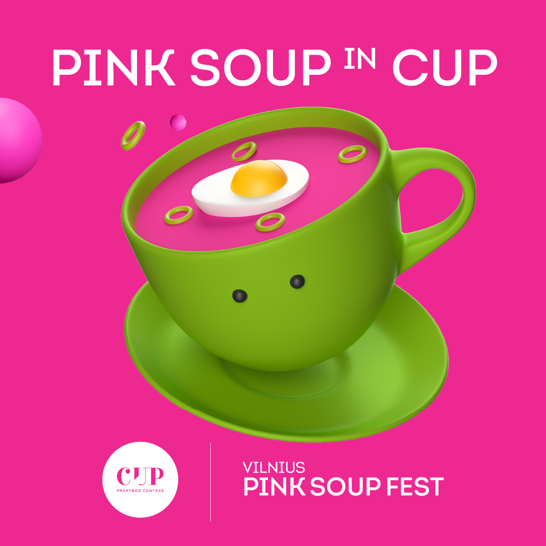 Pink Soup in CUP
