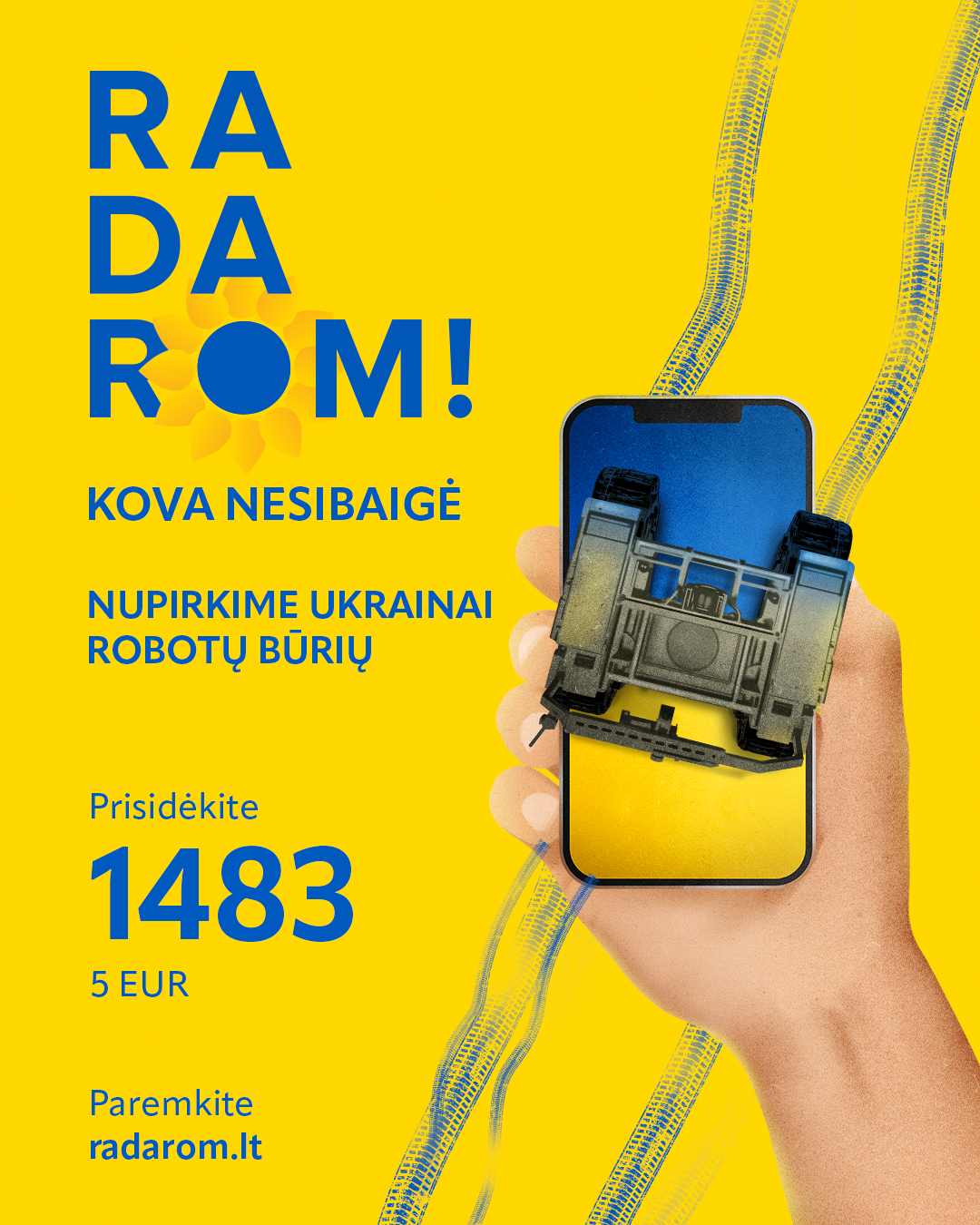 Jau ketvirtą kartą – RADAROM!