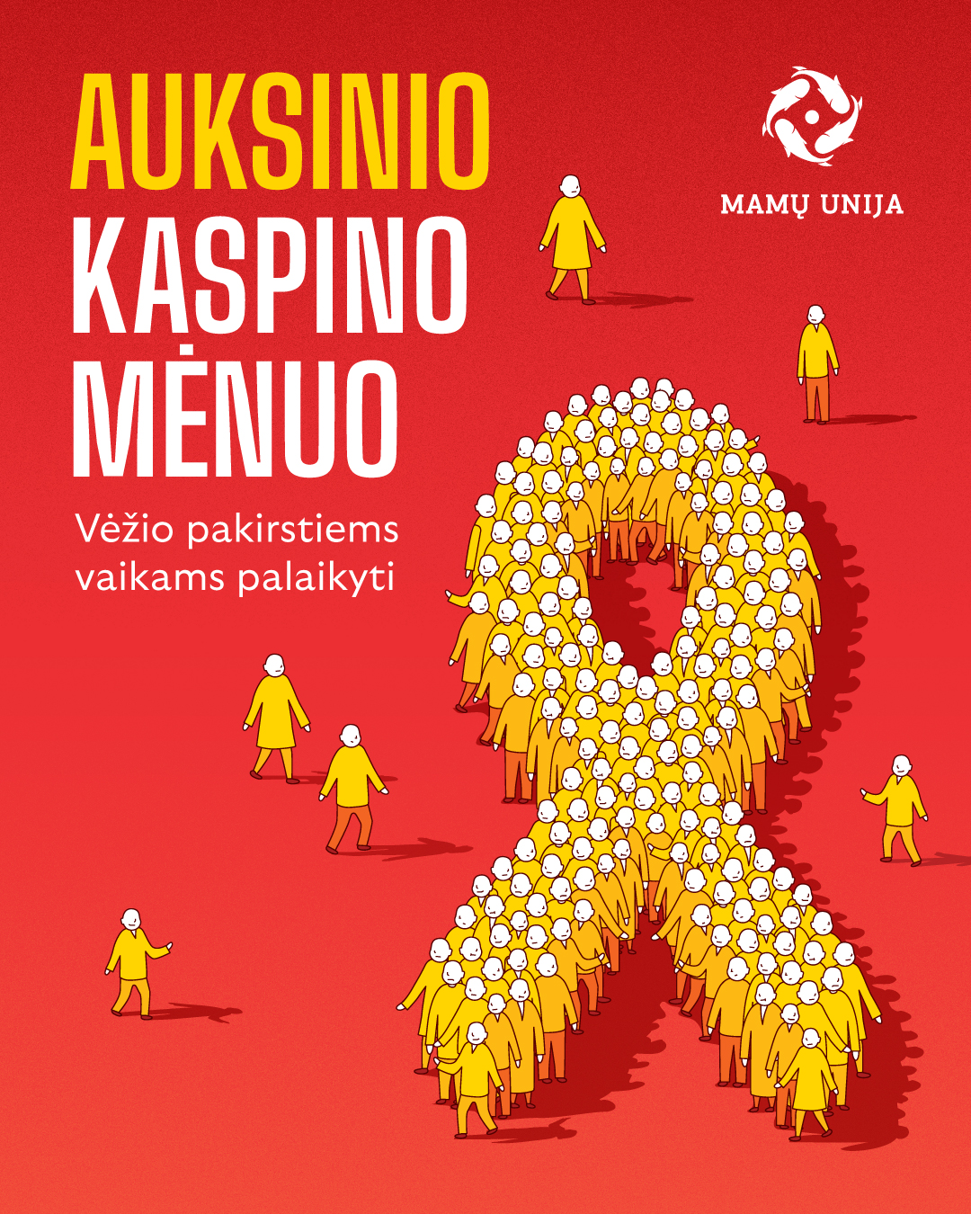 Auksinio kaspino mėnuo su Mamų unija