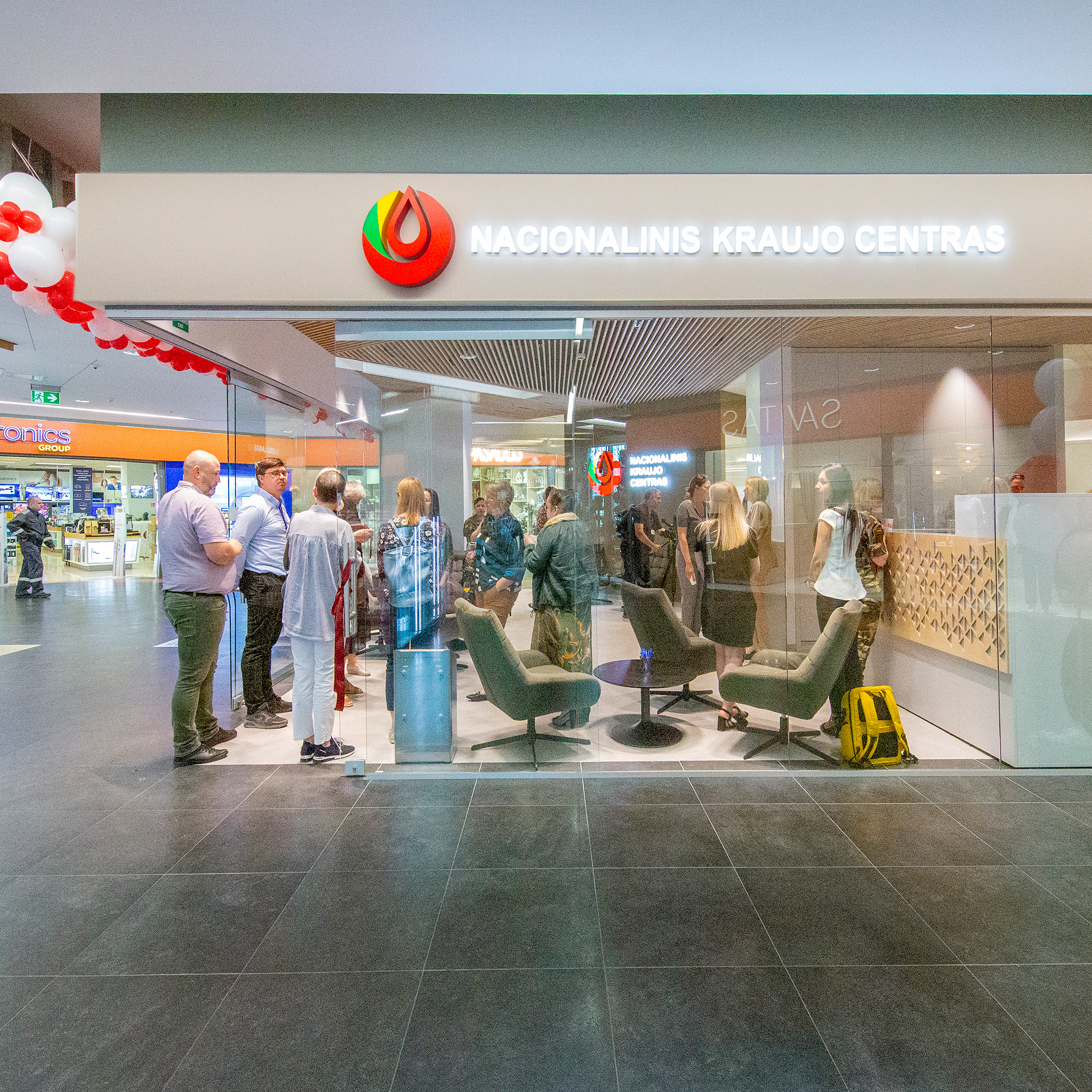 Prekybos centras CUP kviečia duoti kraujo moderniose, atsinaujinusiose NKC patalpose