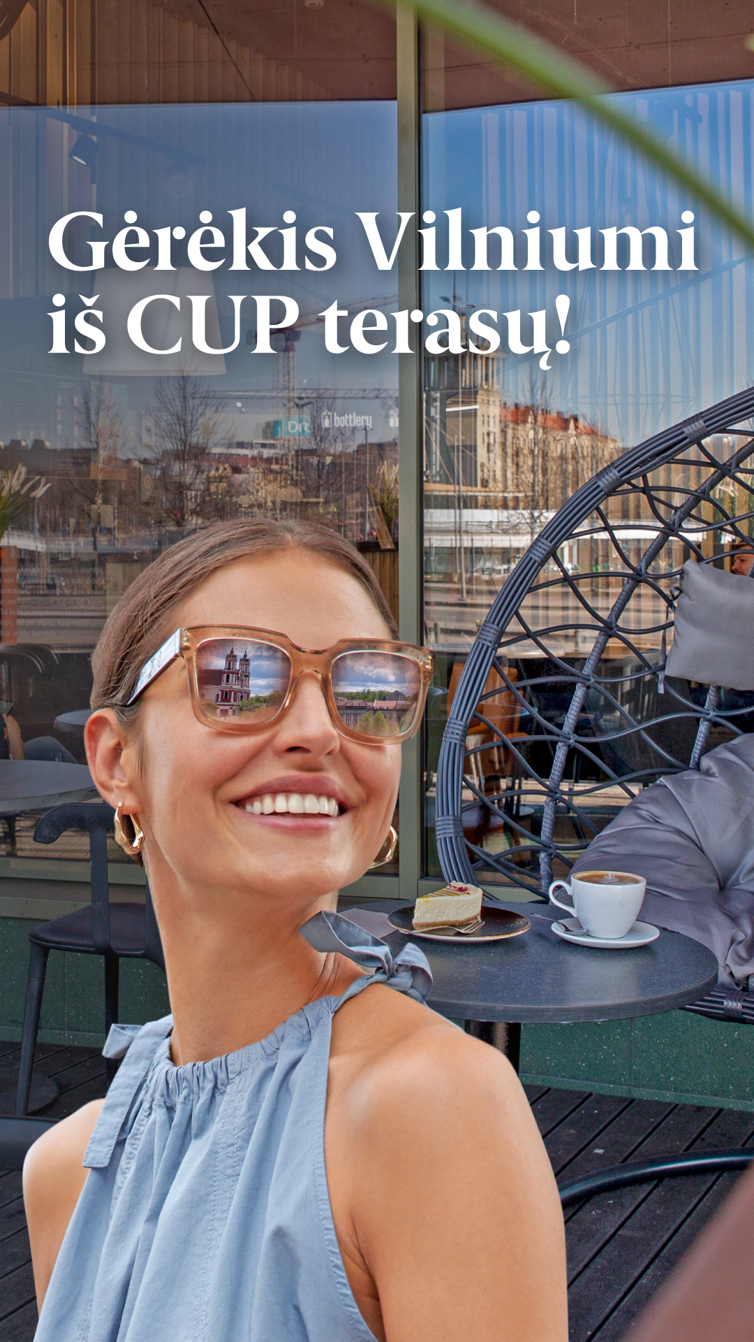 CUP terasos laukia jūsų!