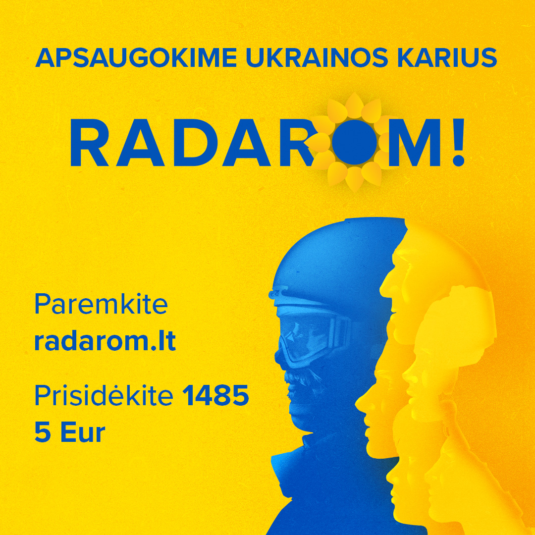 Paramos akcija RADAROM!