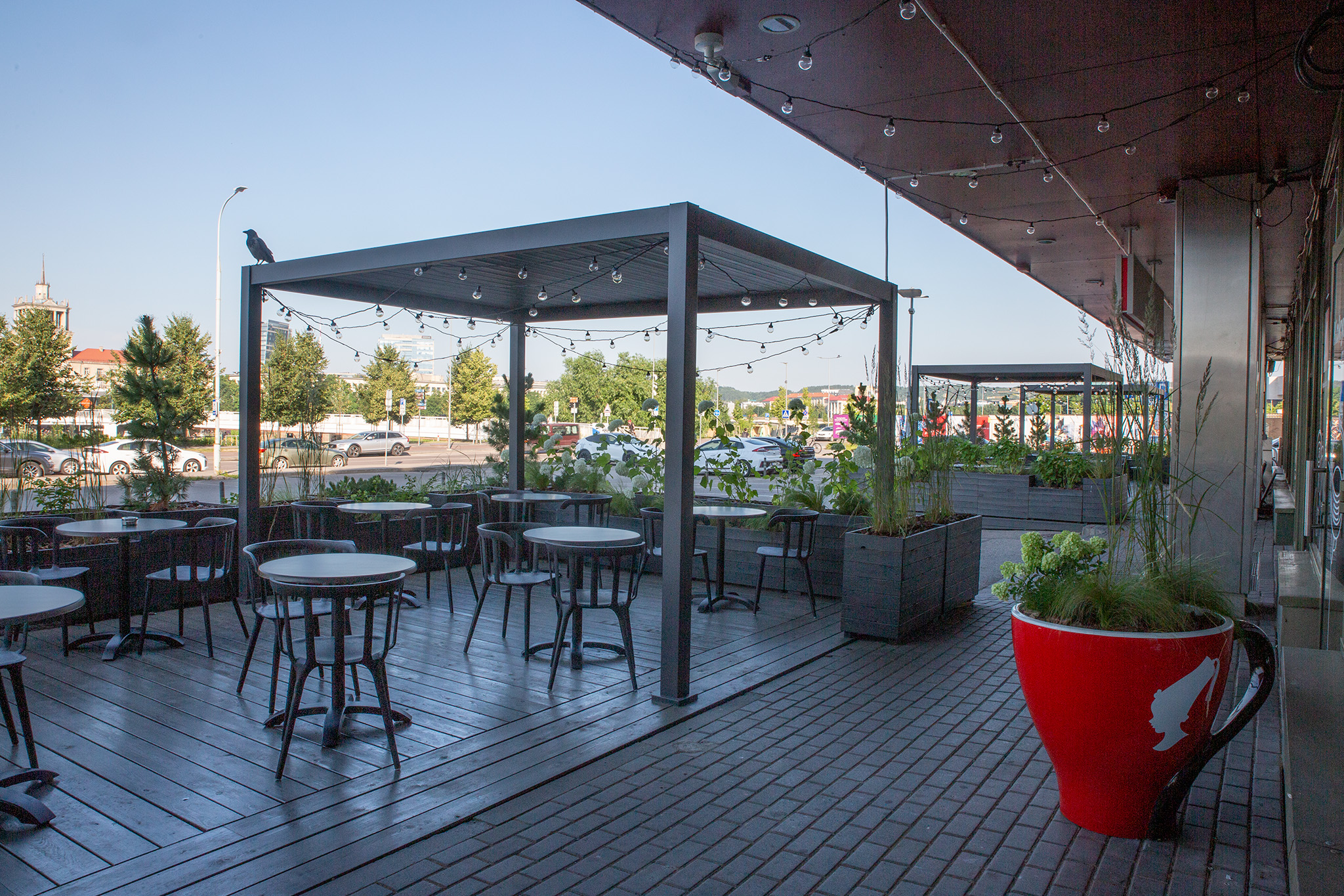 Turnover growth season for cafes and restaurants with outdoor terraces