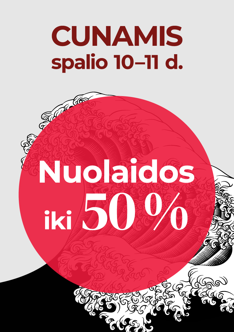 Nuolaidų Cunamis!