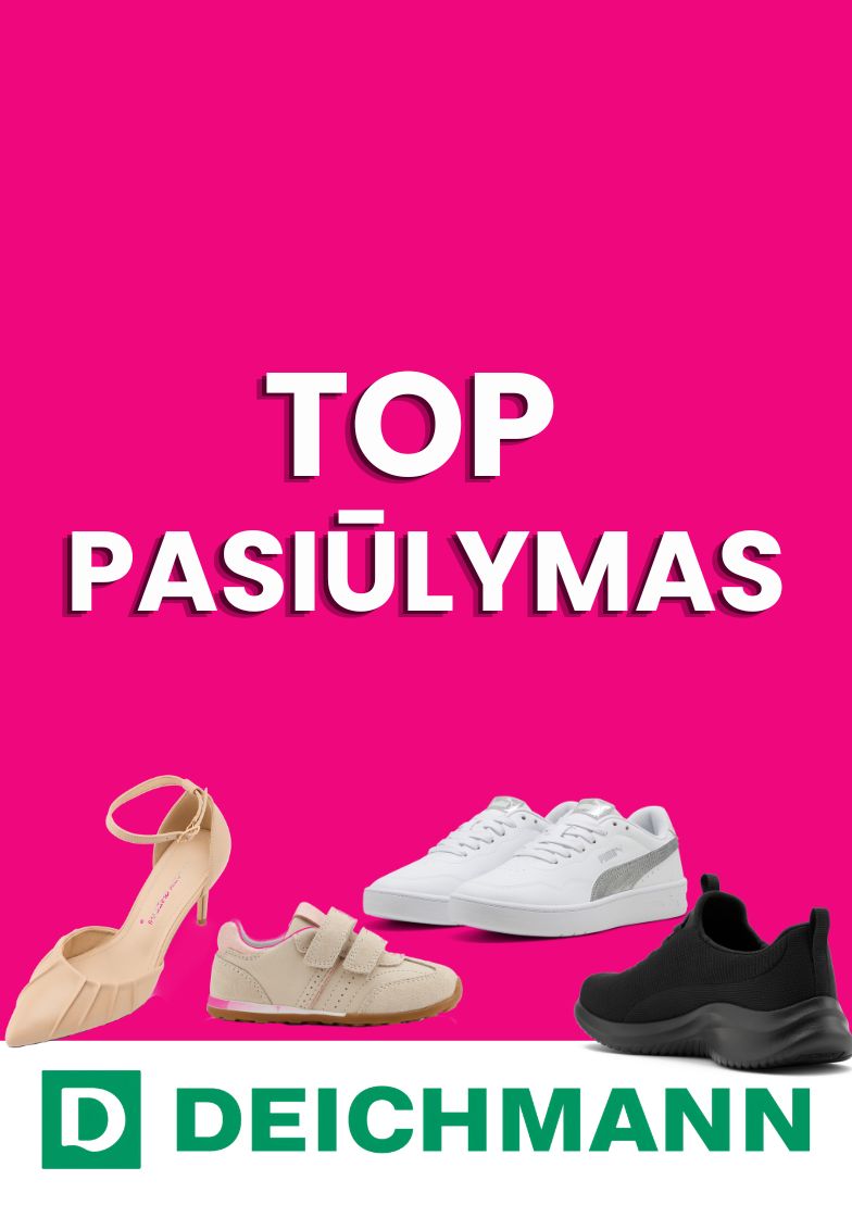 TOP PASIŪLYMAS | Deichmann