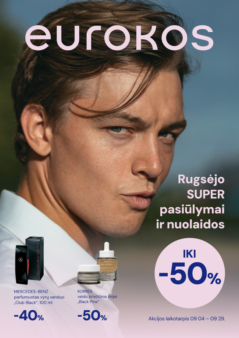 Rugsėjo SUPER pasiūlymai ir nuolaidos!