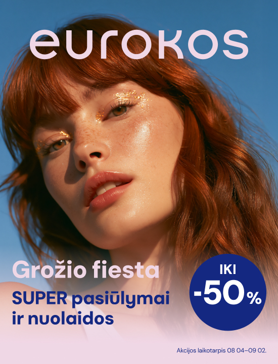Grožio fiestos SUPER pasiūlymai ir nuolaidos iki -50%!