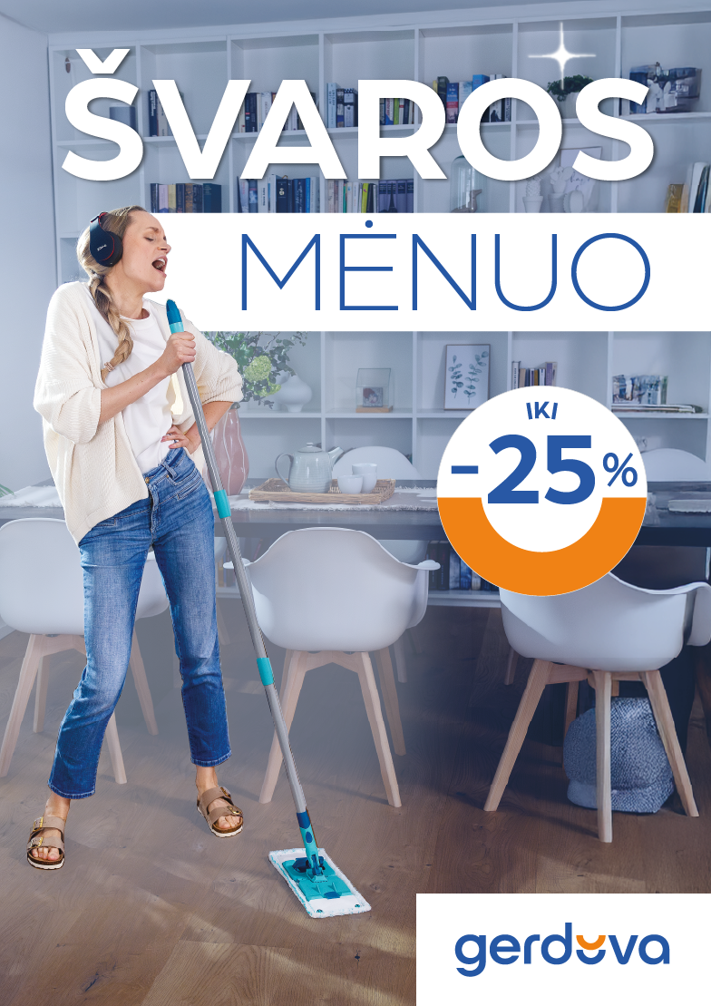 ŠVAROS MĖNUO iki -25%