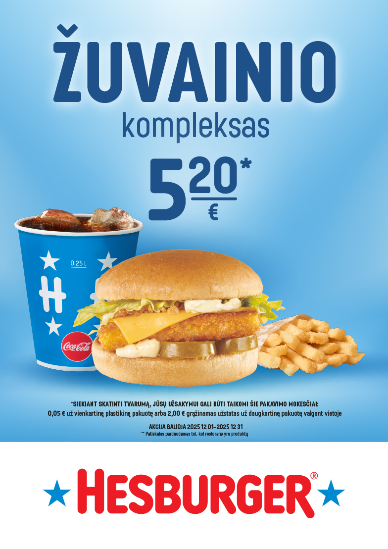 Žuvainio kompleksas 5.20 Eur.*