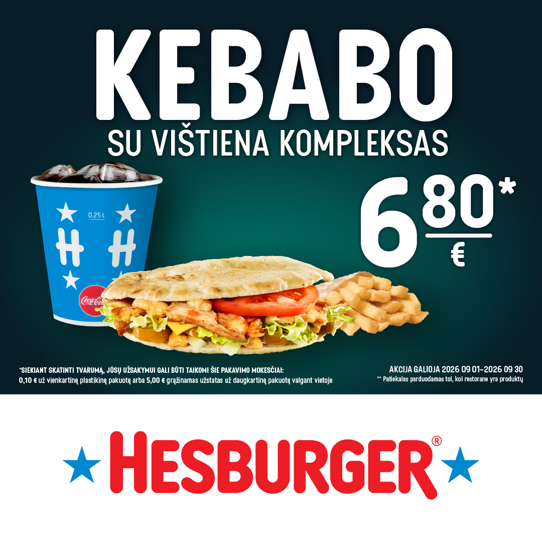Chicken kebab meal – €6.80.*