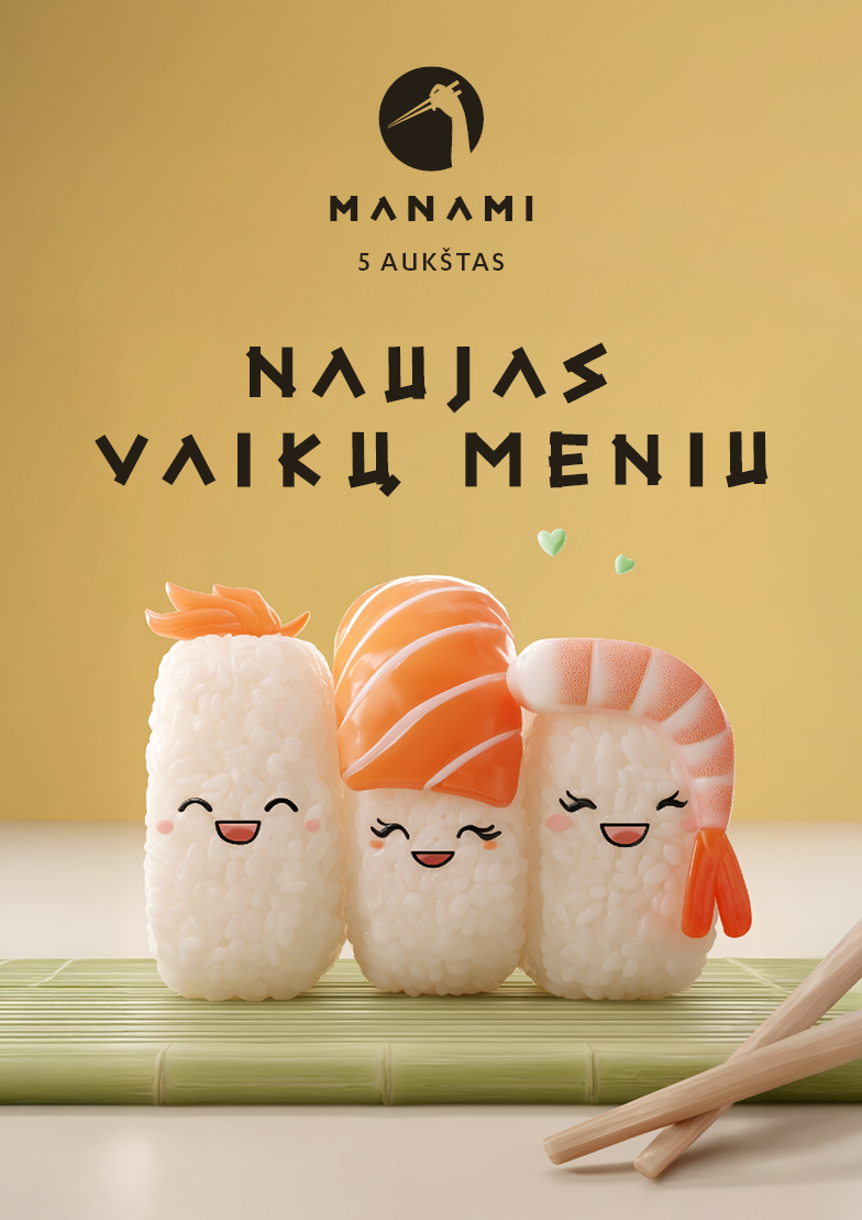 Manami naujas vaikų meniu