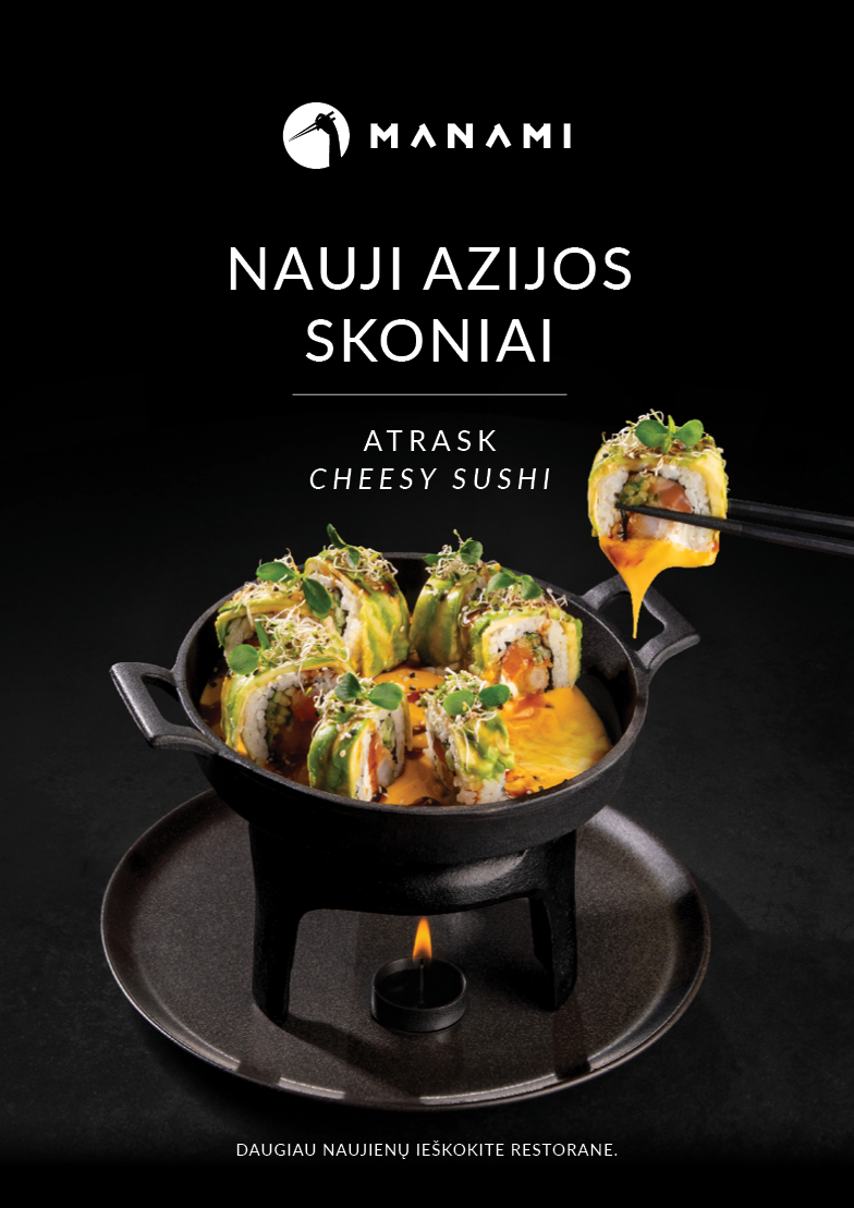 NAUJASIS „MANAMI“ MENIU – ATRASKITE NAUJUS FAVORITUS!