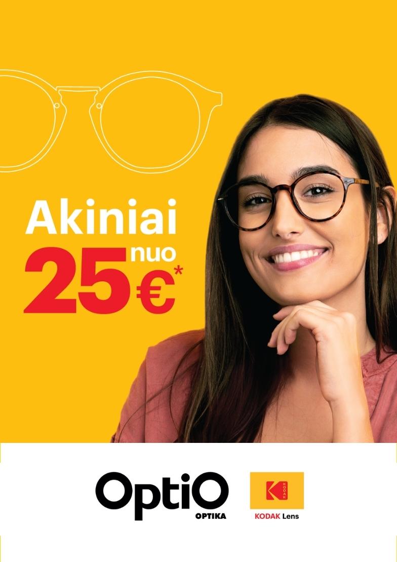Korekciniai akiniai tik 25 €!