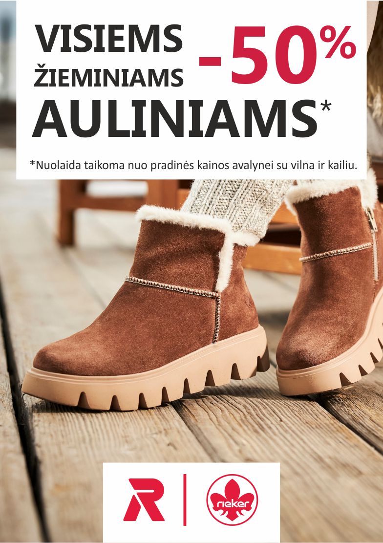 Visiems žieminiams auliniams -50%*