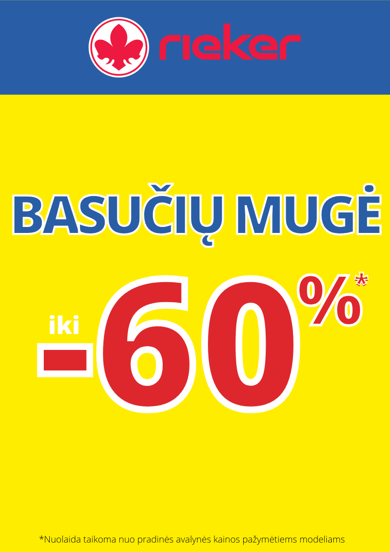 Basučių mugė iki –60 %