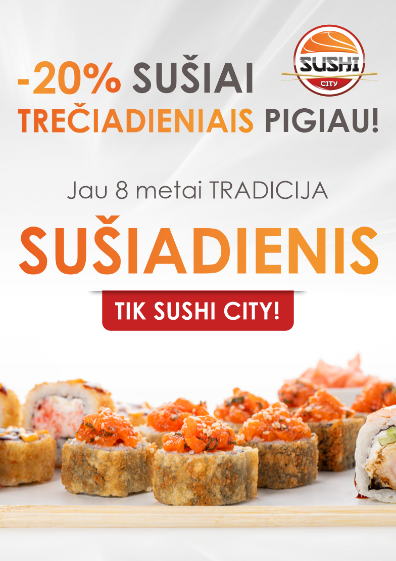 Sushi city SUŠIADIENIS!