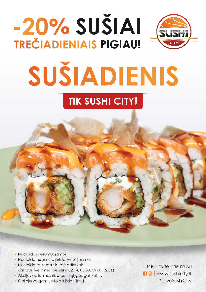 Trečiadienis – sušiadienis!