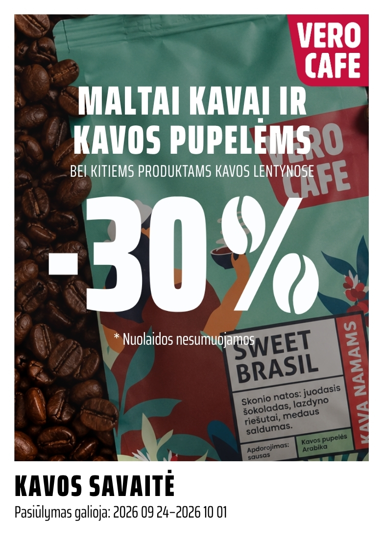 Kavos savaitė VERO CAFE