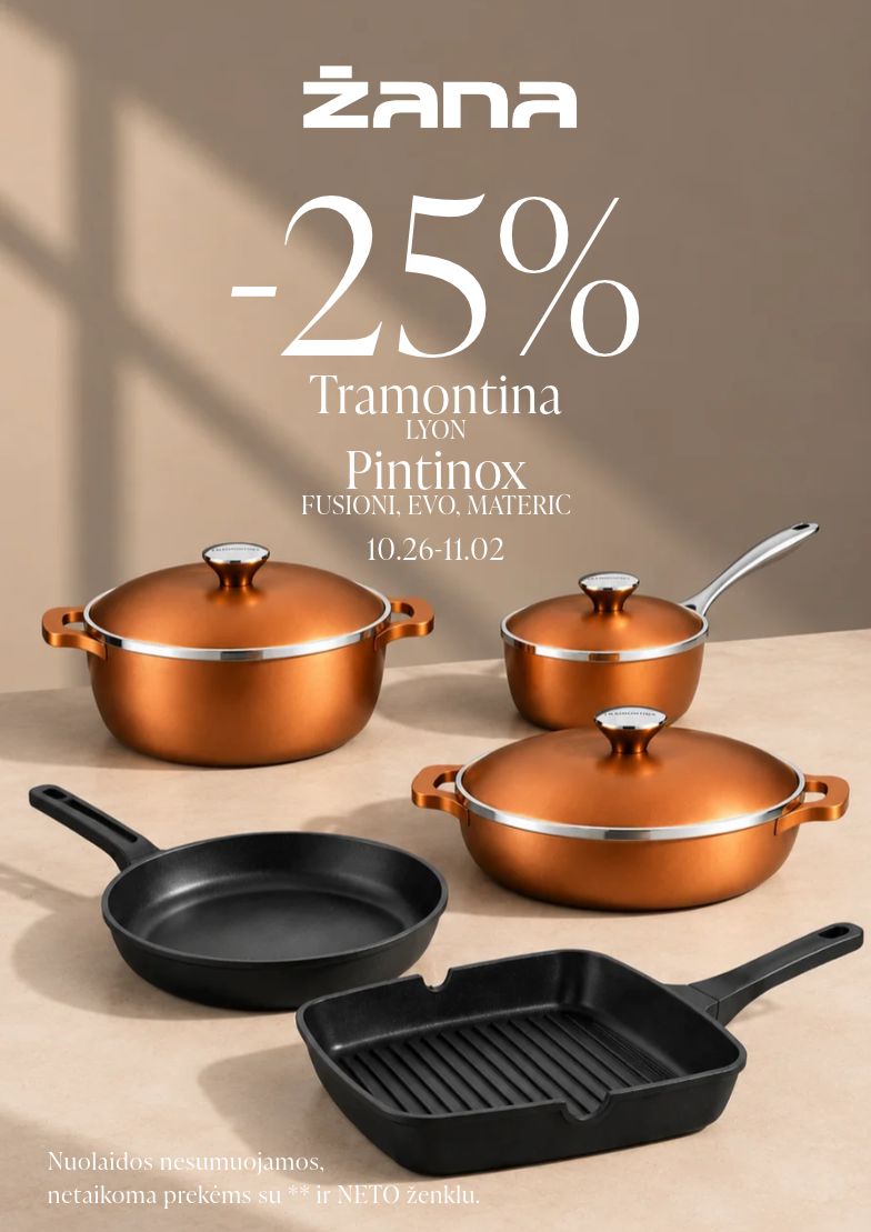 –25 % atrinktam asortimentui!