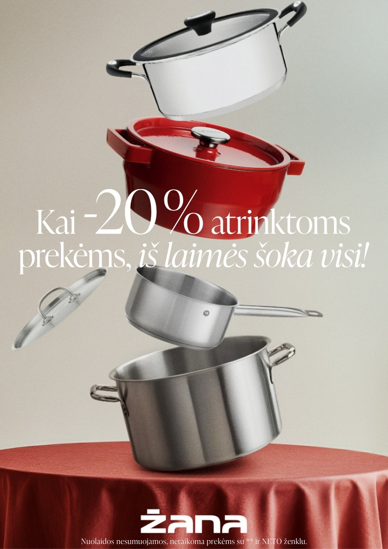 -20% atrinktoms prekėms!