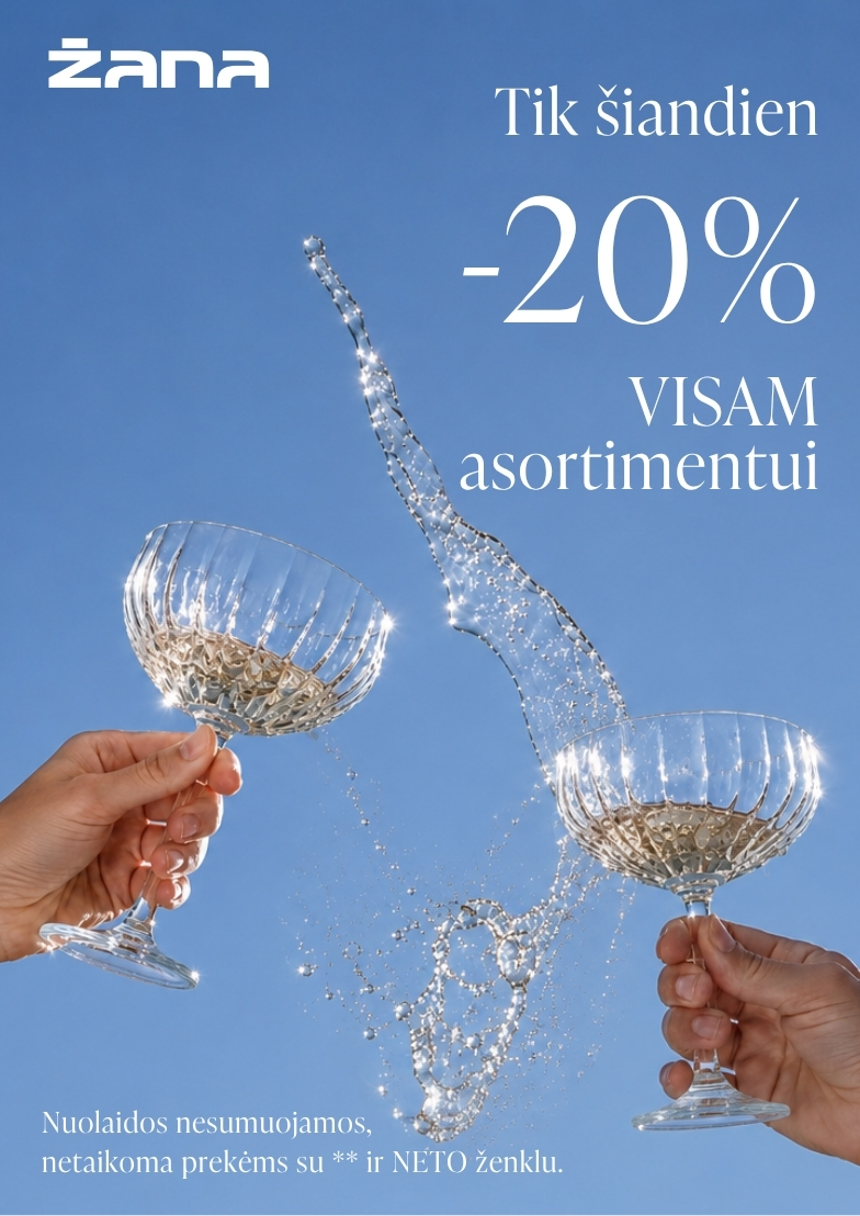 Draugystės dienos proga –20 % viskam!