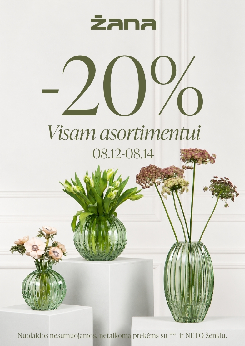 –20 % VISKAM!